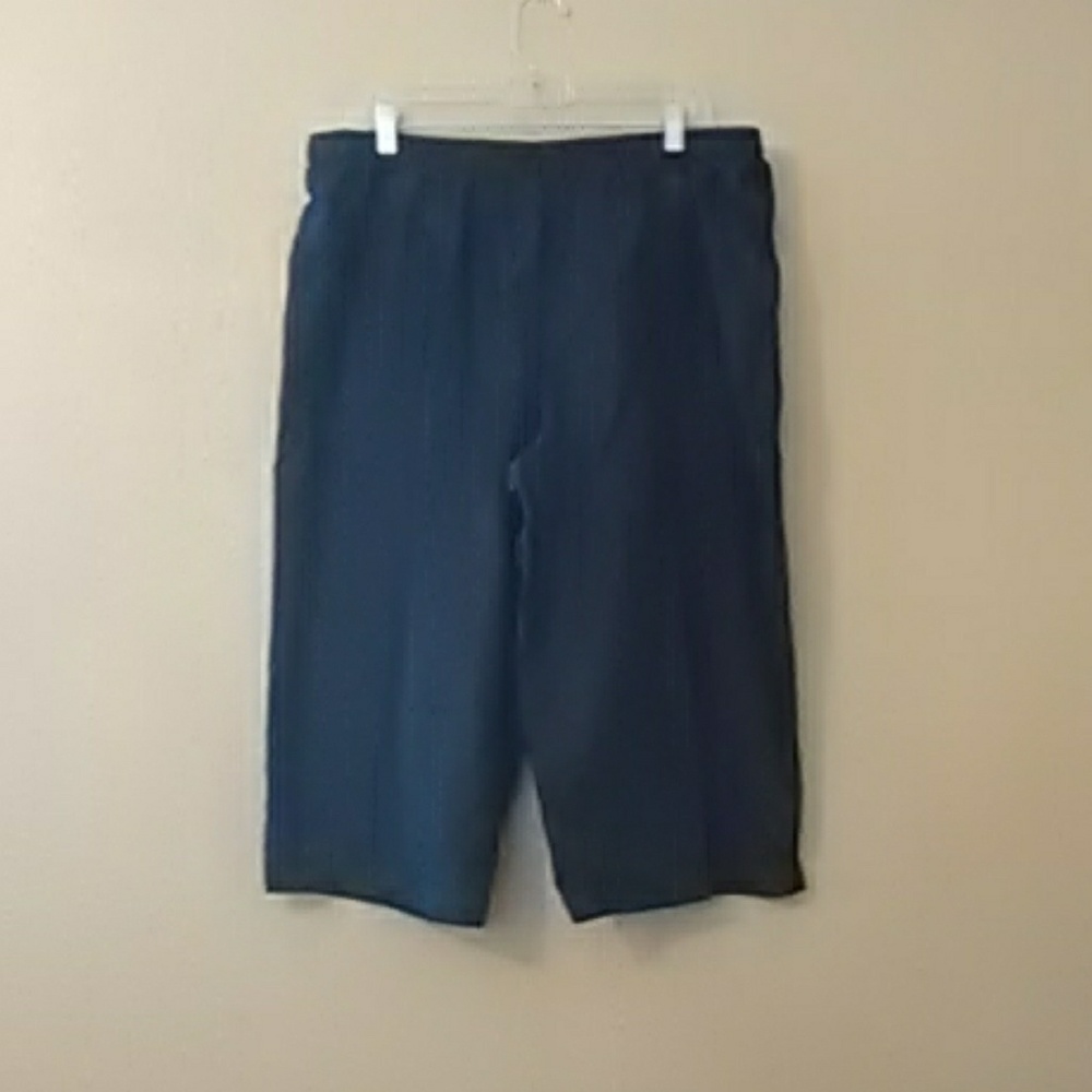 Denim pull on capri's.